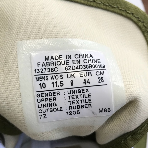 Converse JP LTT OX Live Olive Branch M AUTHENTIC - Picture 8 of 8